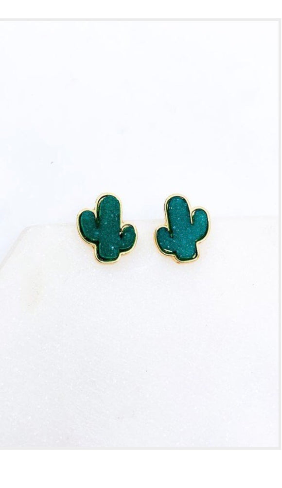 Cactus Earrings