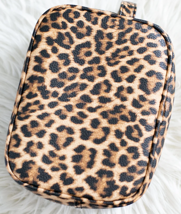 Leopard Makeup Bag