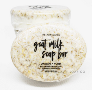 Goat Milk Oatmeal Scrub Soap Bar