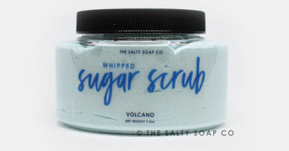Whipped Sugar Scrub- Volcano